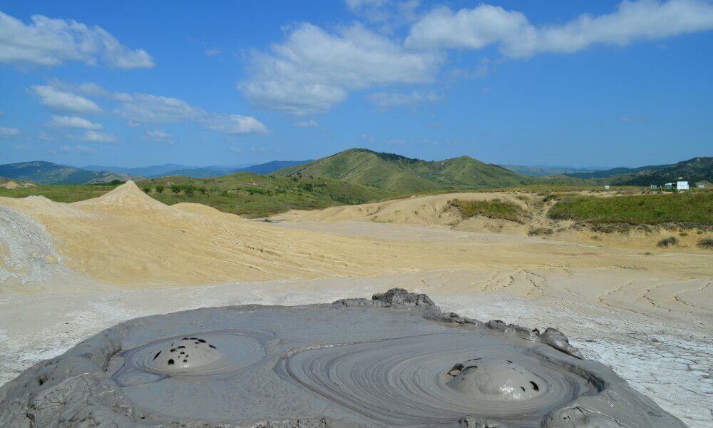 Los volcanes de lodo Rumania