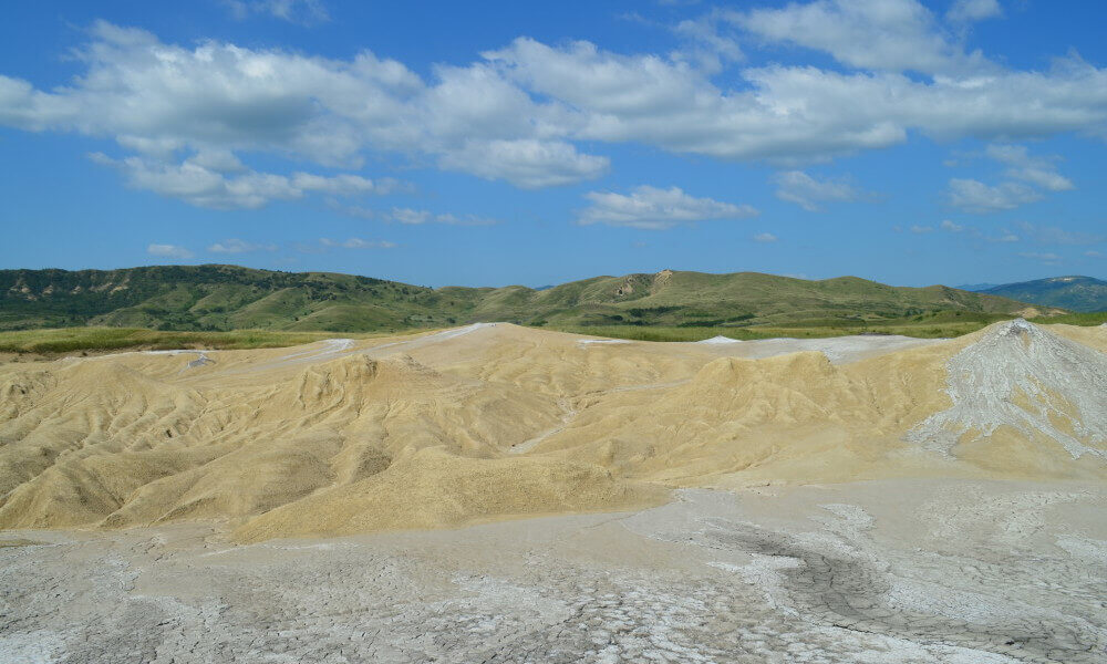Los volcanes de lodo Rumania