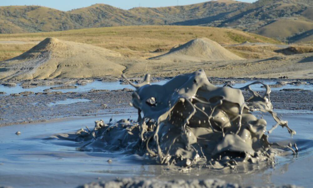 Los volcanes de lodo Rumania