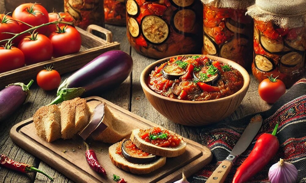 zacusca rumana plato tipico