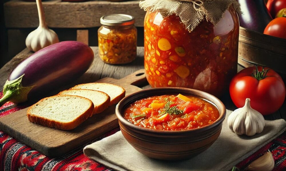 zacusca rumana plato tipico